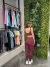 Calza larga deportiva essencial cherry - Atenea Store