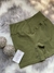 Calza corta deportiva forest green