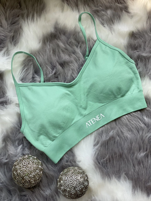 Top deportivo snails green