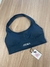 Tops deportivos corals halter petroleo