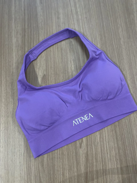 Tops deportivos corals halter violeta