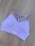 Top deportivo cross violet