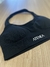 Tops deportivos corals halter black - comprar online