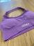 Tops deportivos corals halter violeta - comprar online