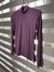Media polera con cierre bamboo natural - comprar online