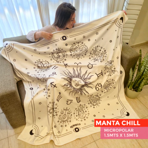 Manta Chill Micropolar Horóscopo - comprar online