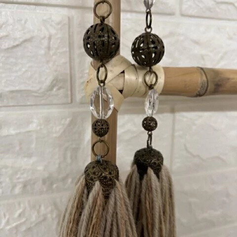 Borla "Vainilla" Bronce - comprar online