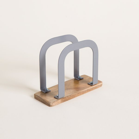 Servilletero Vertical Bayona Grey