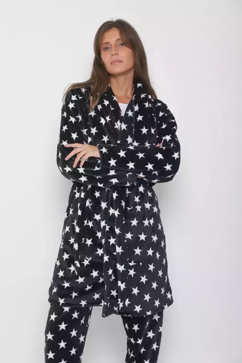 BATA POLAR SOFT VON ESTRELLA CLASIC NEGRA - comprar online