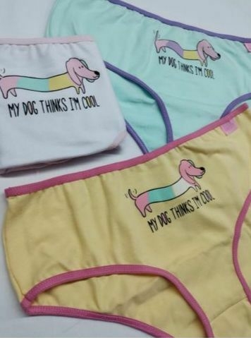 CULOTTES CHILDREN AMIRA PACK X3