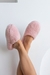Pantufla comfy corderito lisa B5420