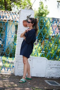 VESTIDO HAWAII AZUL