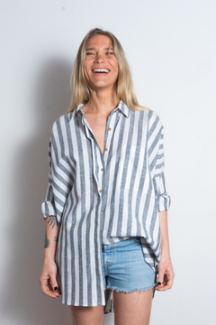 CAMISA ANDES LINO RAYADO - MOSTRA