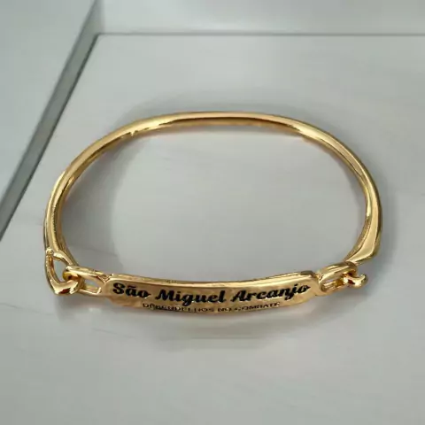 Bracelete São Miguel Arcanjo, defendei-nos no combate