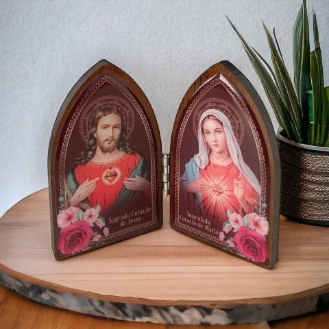 Devoção de mesa Sagrados Corações
