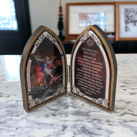 Devoção de mesa São Miguel Arcanjo