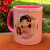 Caneca Menina com Oração de Pai Nosso