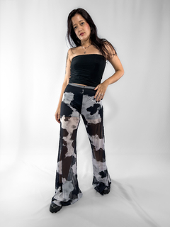 calça wide leg tule - comprar online