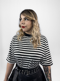 camisetão listras grossas - comprar online