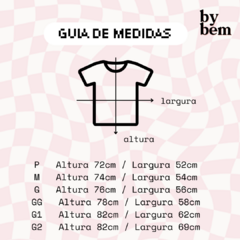 camiseta oversized 1989 - By Bem
