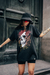 Remera Glossy skull - tienda online