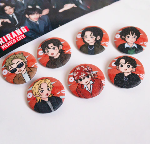 BTS 2.0 - Pin set