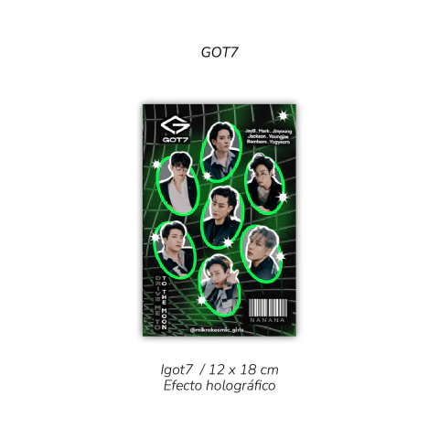 IGot 7 Stickers