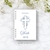 Livro de Orações - Cruz Floral Azul - comprar online
