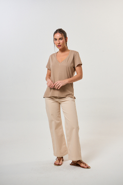Jeans Wide Leg Crop Lucca - Julien