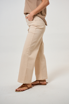 Jeans Wide Leg Crop Lucca