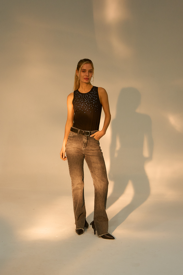Jeans Straight Orsi Grey thumbnail 2
