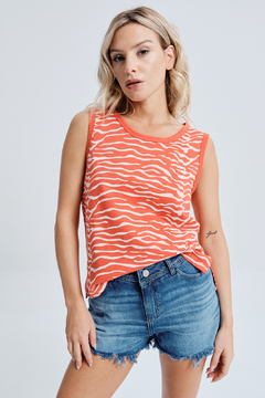 Musculosa Gema Print - comprar online