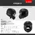CASCO REBATIBLE LS2 908 STROBE II SOLID MATT BLACK