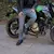 PANTALON JEAN DE KEVLAR KOVA CLASH 188 COLOR AZUL RECTO