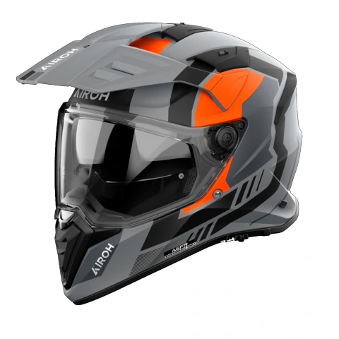 Casco adventure Airoh Bandit - Horn Orange Matt