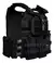 Colete Tático Modular Plate Carrier Engate + 8 Peças Preto
