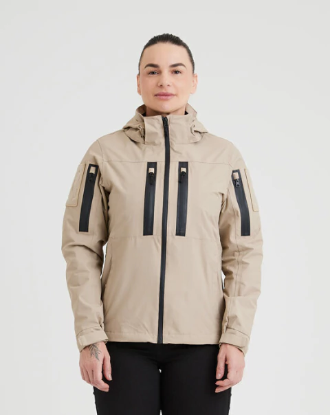 Jaqueta Rain 2.0 Feminina Invictus Caqui