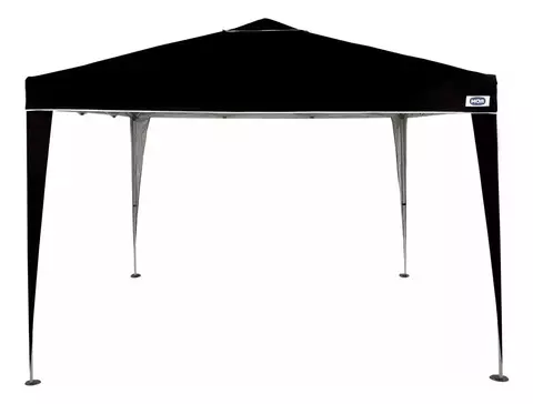 GAZEBO X-FLEX OXFORD PRETO 3,00x3,00m