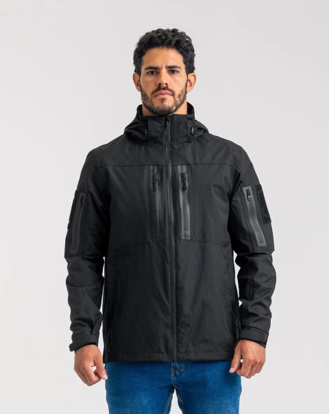 Jaqueta Rain 3.0 Invictus Preto