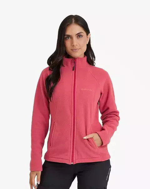 Jaqueta Fleece Kathmandu Fem Galapagos 2.0 Goiaba