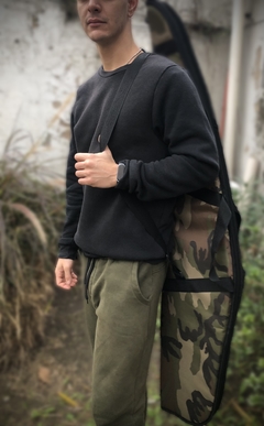 funda arma larga para /carabina /rifle /fusil con correa imcorporada 1,10 camouflada