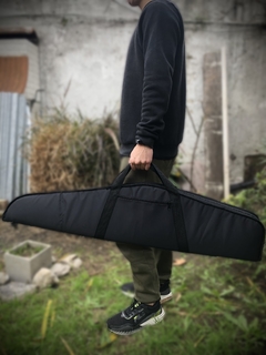 funda arma larga para carabina /rifle/fusil medida 1,30 acolchada - comprar online