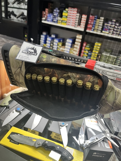 Portacartucho con cartuchera de fusil o escopeta - comprar online