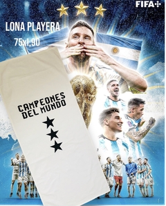 Lona de playa Campeones en internet