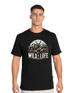 Remera Algodón 100% Estampa exclusiva wild Life