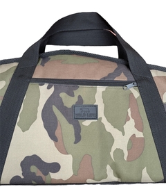 Funda para armas largas camuflada con punteras de cuero 100% - comprar online