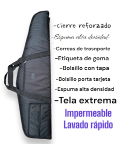 Funda de arma larga súper premiun tela para uso extremo - tienda online