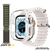 RELOJ BLULORY GLIFO 9 ULTRA 49MM GRIS / VERDE AMOLED - comprar online