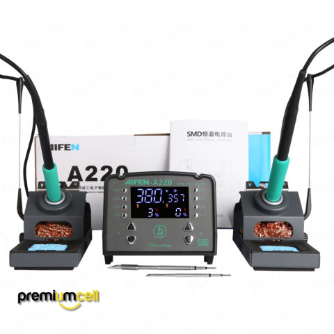 ESTACION SOLDADOR AIFEN A220 2 EN 1