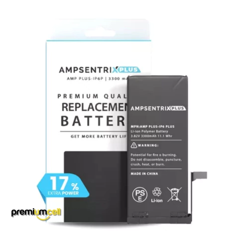 BATERIA IPHONE 6 PLUS(AMPSENTRIX PLUS) 3200 MAH